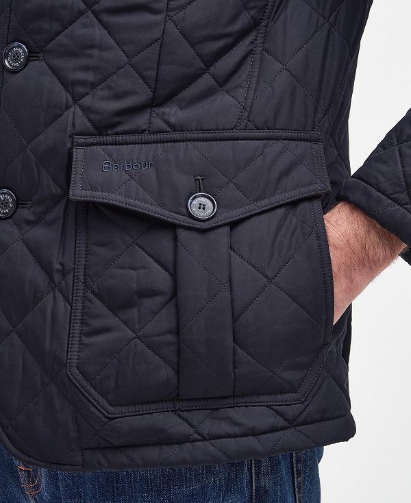 Barbour Lutz Quilted Jacket Navy | BABO87355