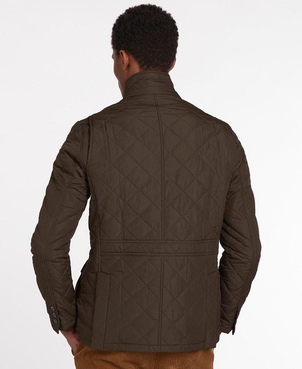 Barbour Lutz Quilted Jacket Olive | BABO87354