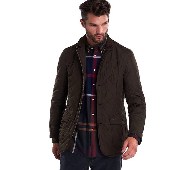 Barbour Lutz Quilted Jacket Olive | BABO87354