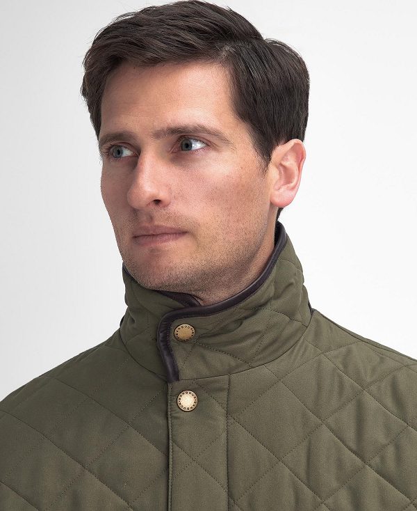 Barbour Lydford Quilted Jacket Army Green | BABO87396