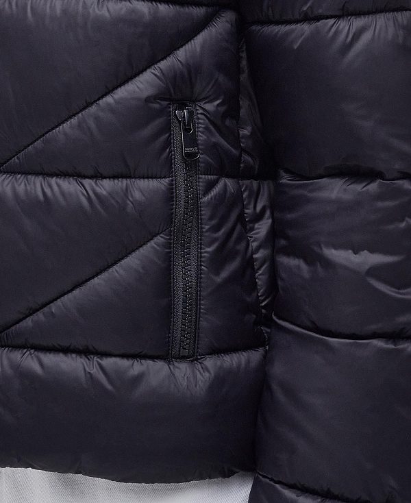 Barbour Lyle Quilted Jacket Black/Black | BABO89273