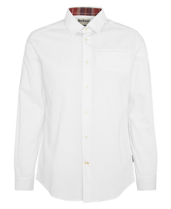 Barbour Lyle Tailored Shirt White | BABO87677