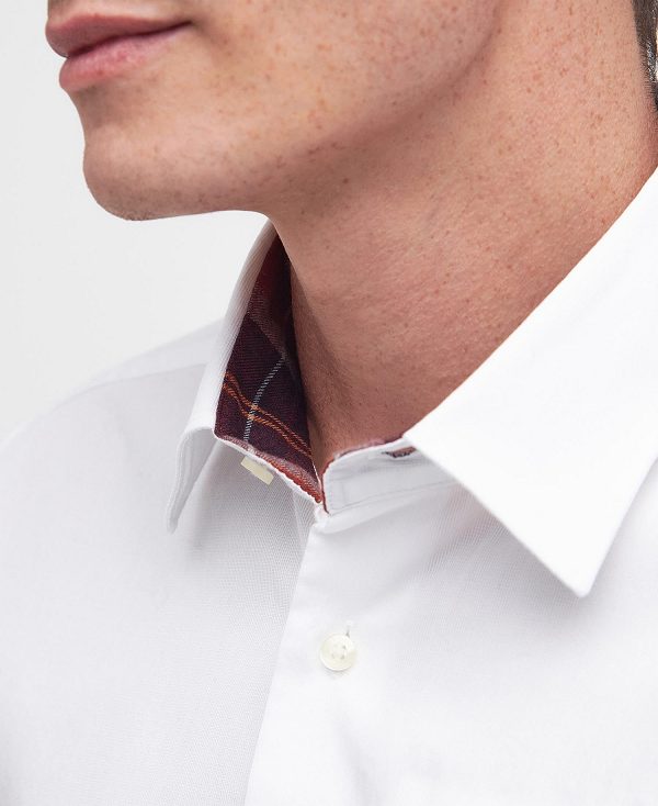 Barbour Lyle Tailored Shirt White | BABO87677