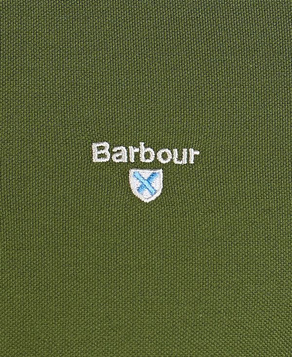 Barbour Lynton Polo Shirt Dusty Mint | BABO88043