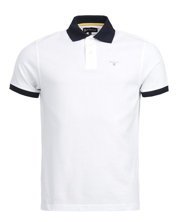 Barbour Lynton Polo Shirt Faded Apple | BABO88019