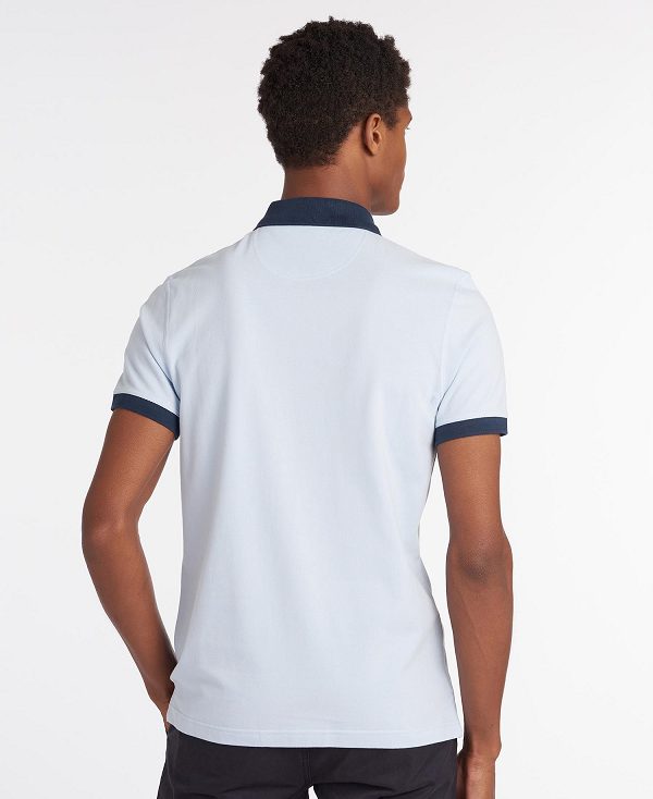 Barbour Lynton Polo Shirt White | BABO88030