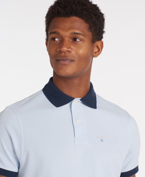 Barbour Lynton Polo Shirt White | BABO88030