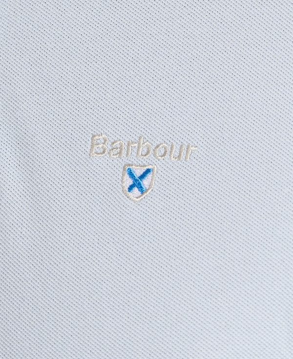 Barbour Lynton Polo Shirt White | BABO88030