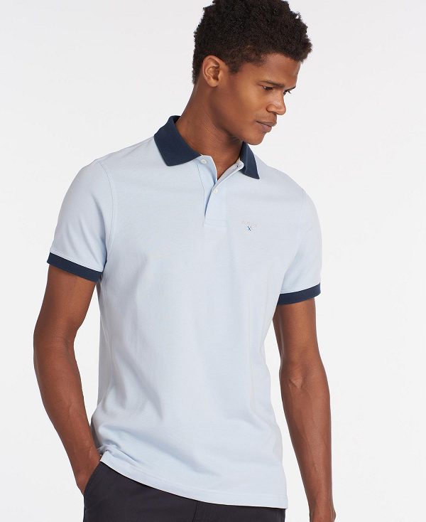 Barbour Lynton Polo Shirt White | BABO88030