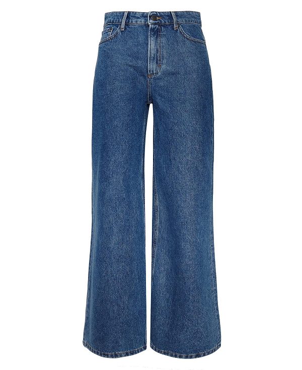 Barbour Maisie Wide-leg Jeans Authentic | BABO89843