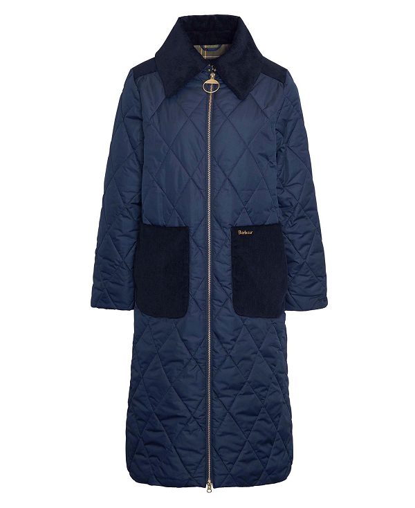 Barbour Malton Quilted Jacket Navy/Classic | BABO89365