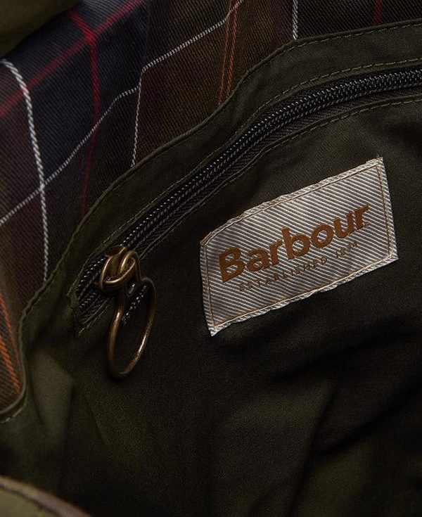 Barbour Mariah Quilted Tote Bag Olive | BABO89977