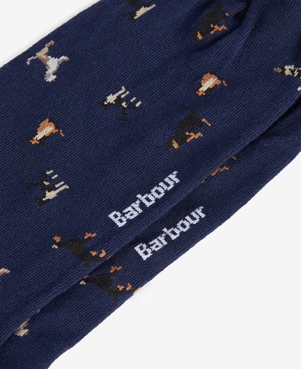 Barbour Mavin Socks Red/Pheasant | BABO89123