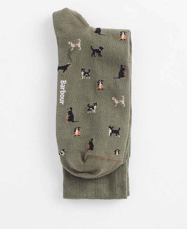 Barbour Mavin Socks Red/Pheasant | BABO89125