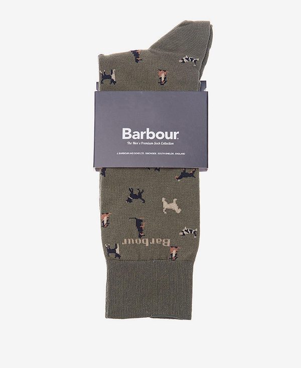 Barbour Mavin Socks Red/Pheasant | BABO89125