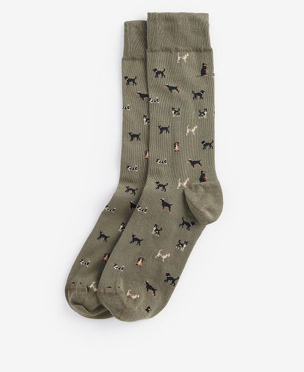 Barbour Mavin Socks Red/Pheasant | BABO89125