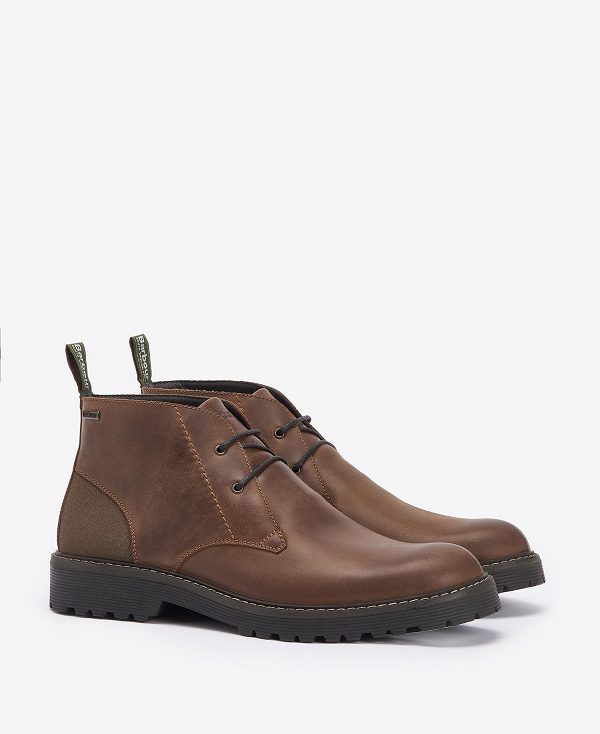 Barbour Maxwell Chukka Boots Brown | BABO88855