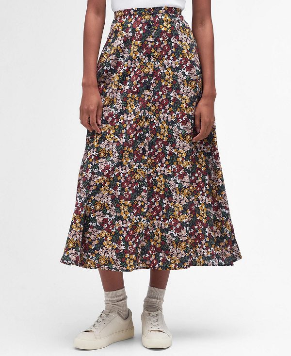 Barbour Mayfield Midi Skirt Classic Multi | BABO89584