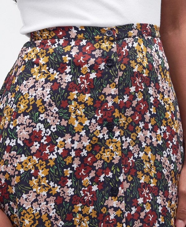 Barbour Mayfield Midi Skirt Classic Multi | BABO89584