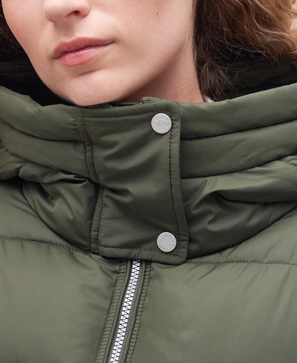 Barbour Mayfield Quilted Jacket Olive | BABO89282