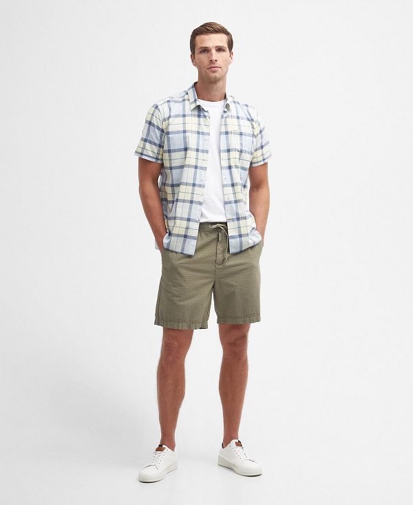 Barbour Melbury Shorts Dusty Green | BABO88784