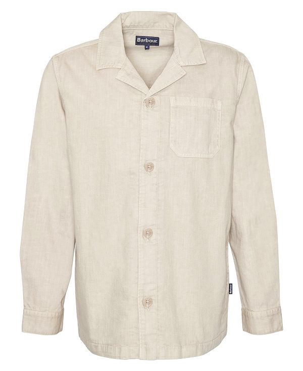 Barbour Melonby Overshirt Mist | BABO87969