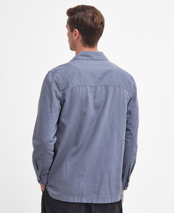 Barbour Melonby Overshirt Mist | BABO87976