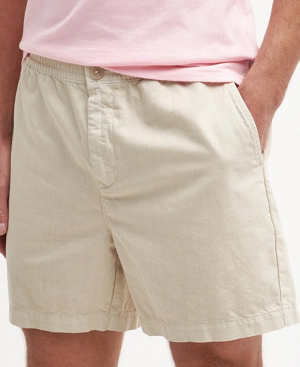 Barbour Melonby Shorts Beige | BABO88773