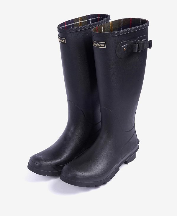 Barbour Men'S Bede Wellington Boots Black | BABO88918