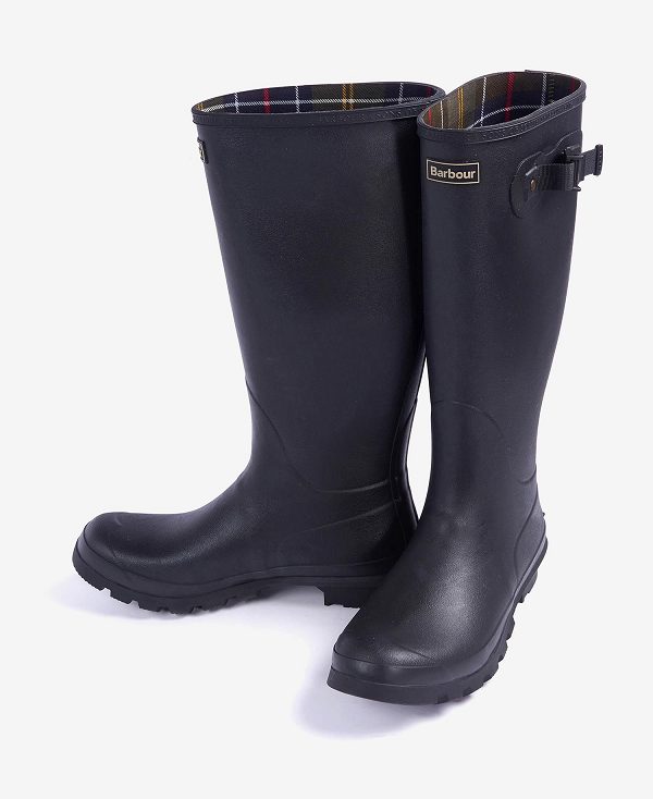 Barbour Men'S Bede Wellington Boots Black | BABO88918