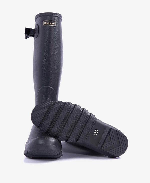 Barbour Men'S Bede Wellington Boots Black | BABO88918