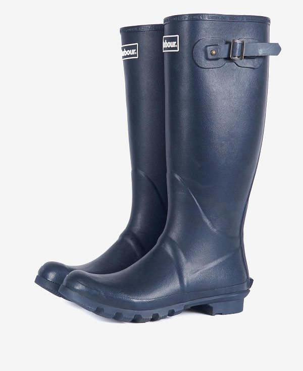 Barbour Men'S Bede Wellington Boots Navy | BABO88916