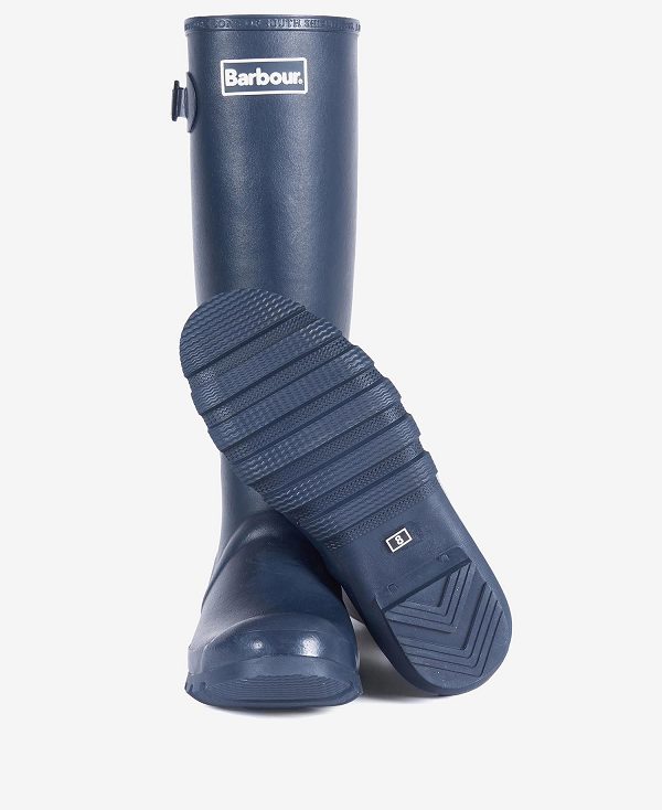 Barbour Men'S Bede Wellington Boots Navy | BABO88916