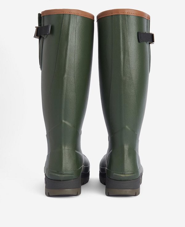 Barbour Men'S Tempest Wellington Boots Green | BABO88913