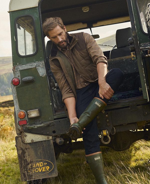 Barbour Men'S Tempest Wellington Boots Green | BABO88913