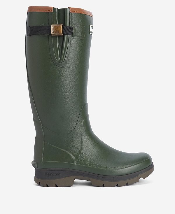 Barbour Men'S Tempest Wellington Boots Green | BABO88913