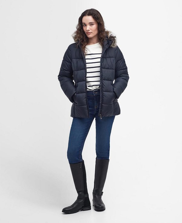 Barbour Midhurst Quilted Jacket Burnt Henna | BABO89323