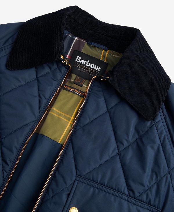 Barbour Milby Quilted Jacket Navy | BABO89366