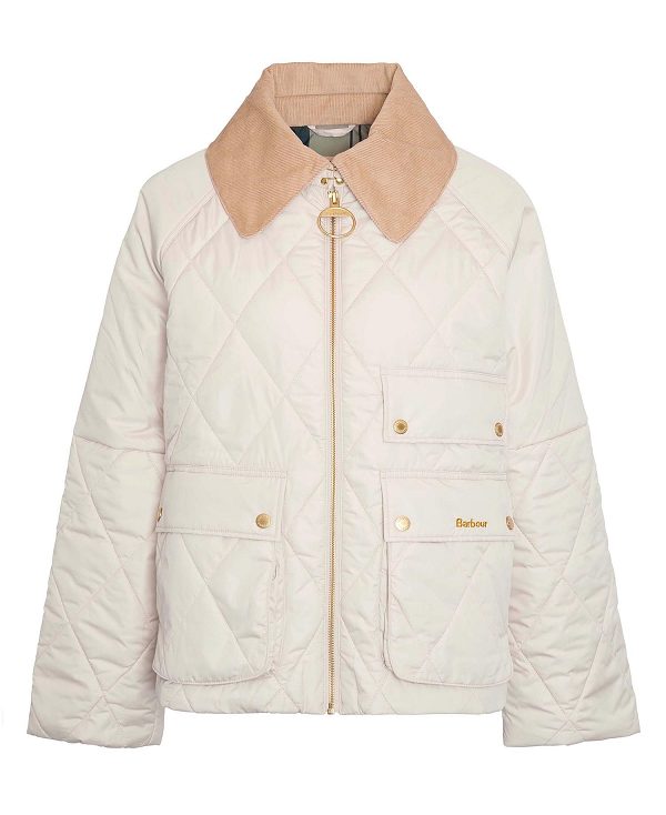 Barbour Milby Quilted Jacket Oatmeal/Ancient | BABO89353