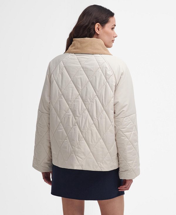 Barbour Milby Quilted Jacket Oatmeal/Ancient | BABO89353