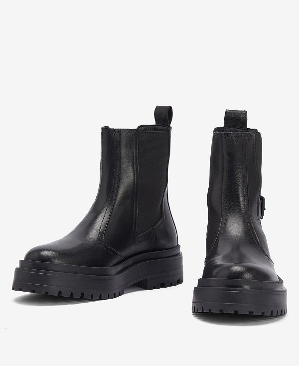 Barbour Milla Chelsea Boots Classic Black | BABO89867