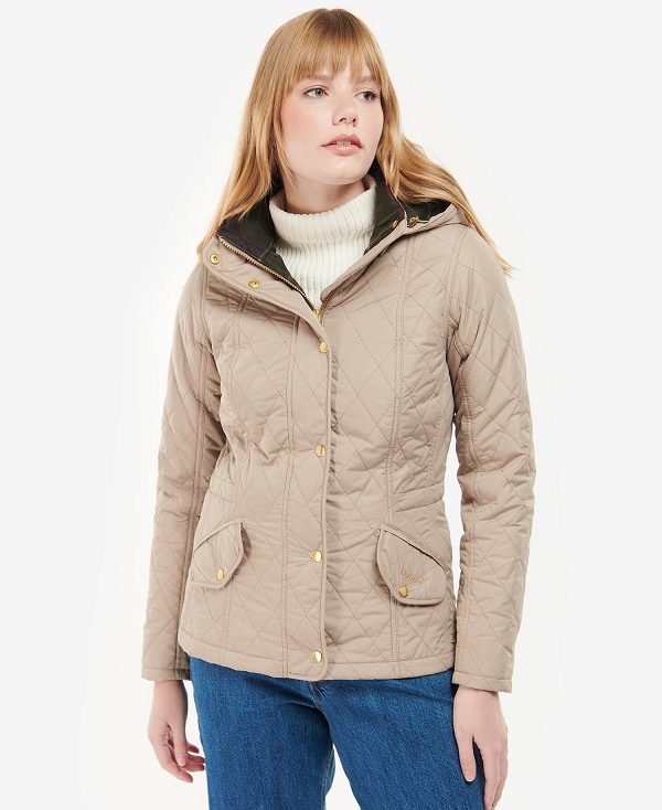 Barbour Millfire Quilted Jacket Light Trench/Classic | BABO89357