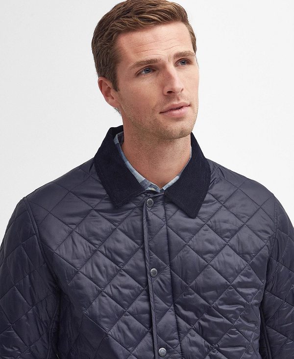 Barbour Modern Chelsea Quilted Jacket Classic Navy | BABO87333