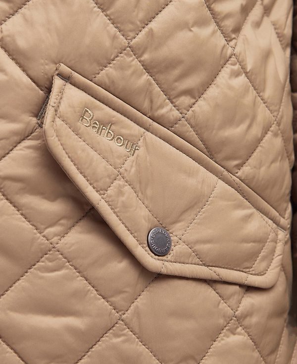 Barbour Modern Chelsea Quilted Jacket Sand | BABO87335