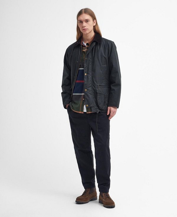 Barbour Modified Beaufort Waxed Jacket Sage | BABO87289