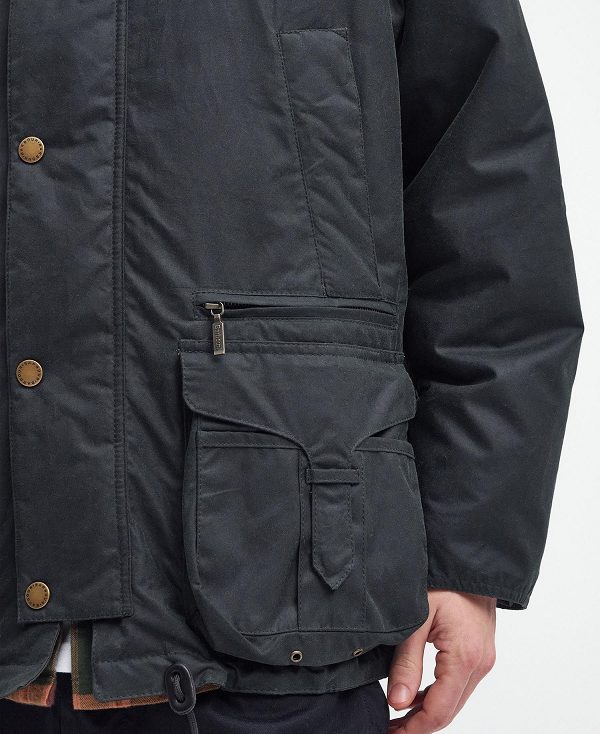 Barbour Modified Beaufort Waxed Jacket Sage | BABO87289