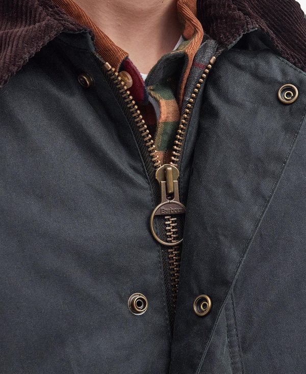 Barbour Modified Beaufort Waxed Jacket Sage | BABO87289