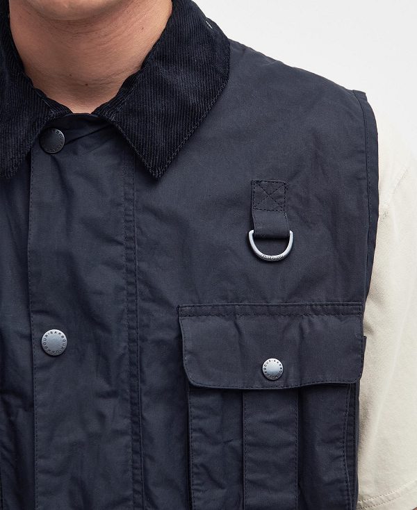 Barbour Modified Transport Vest Dark Navy | BABO87538