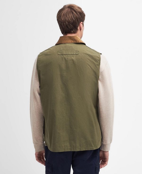 Barbour Modified Transport Vest Dusky Green | BABO87555