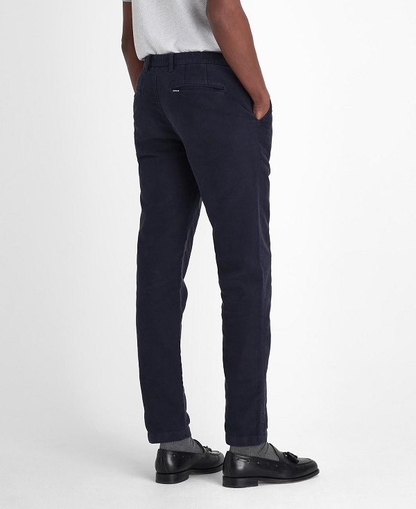 Barbour Moleskin Tailored Trousers Classic Navy | BABO88802